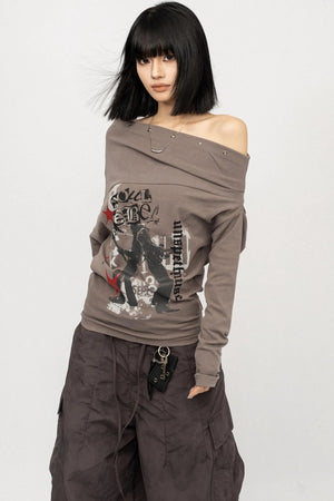 Retro Long Sleeve T-Shirt