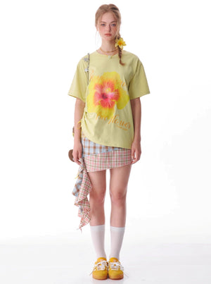 Retro Loose Crew Neck T-Shirt