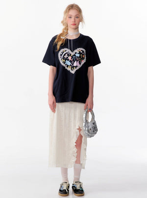 Retro Loose Graffiti T-Shirt