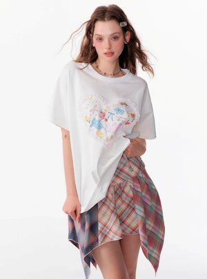 Retro Loose Graffiti T-Shirt