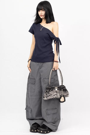 Retro Multi-Pocket Work Pants