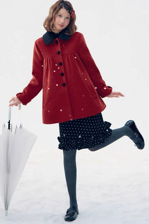 Retro Plaid Lace Skirt