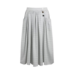 Retro Plaid Umbrella Skirt