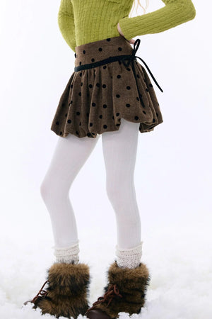 Retro Polka Dot Skirt