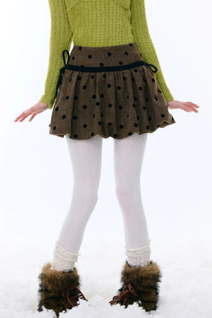 Retro Polka Dot Skirt