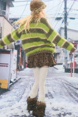 Retro Polka Dot Skirt