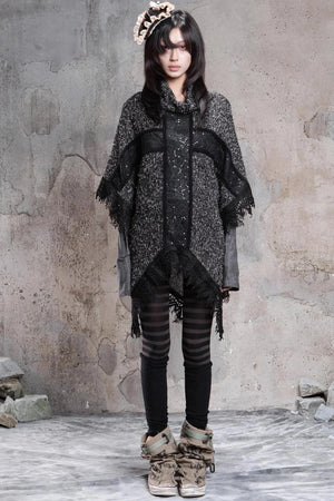 Retro Punk Cross Cloak
