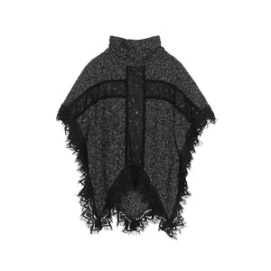 Retro Punk Cross Cloak