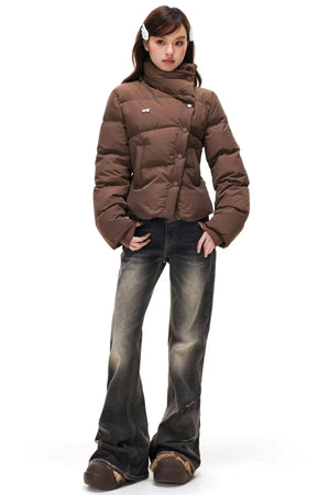 Retro Stand Collar Cotton Jacket