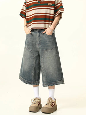 Retro Straight-Leg Pants