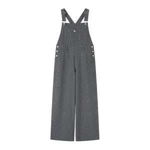 Retro Strawberry Denim Overalls