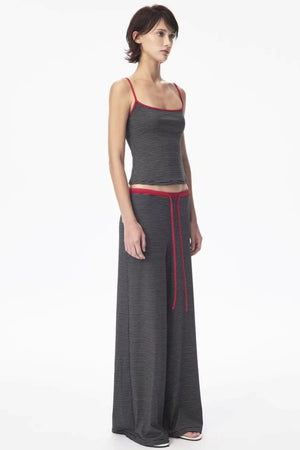 Retro Striped Tank Pants Set-Up