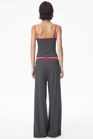 Retro Striped Tank Pants Set-Up