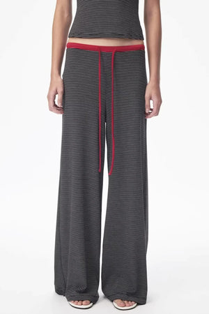 Retro Striped Tank Pants Set-Up