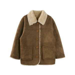 Retro Suede Reversible Jacket