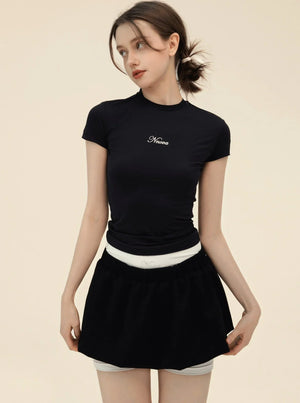 Retro Versatile Slim T-Shirt