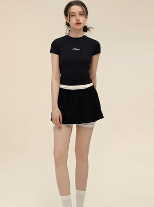 Retro Versatile Slim T-Shirt