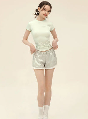 Retro Versatile Slim T-Shirt