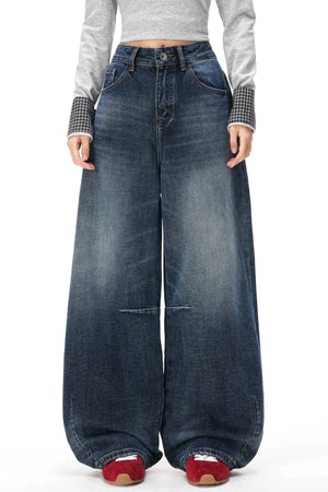 Retro Washed Velvet Scimitar Jeans