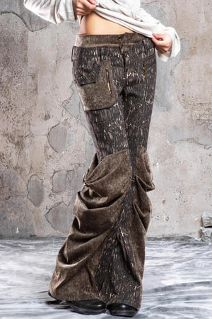 Retro Wild Pocket Trousers