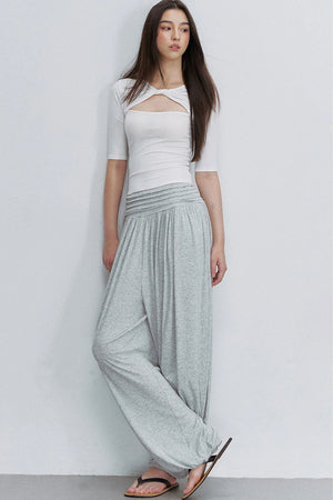 Reversible Cross-Knot Blouse