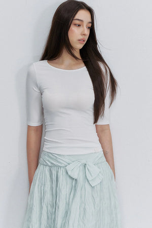 Reversible Cross-Knot Blouse
