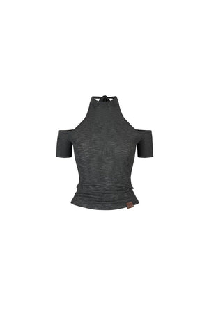 Reversible Lace-Up Knit Vest