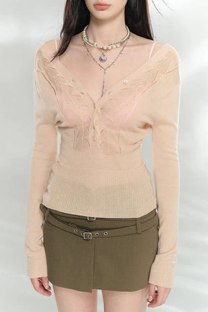Reversible Lyocell Wool Top