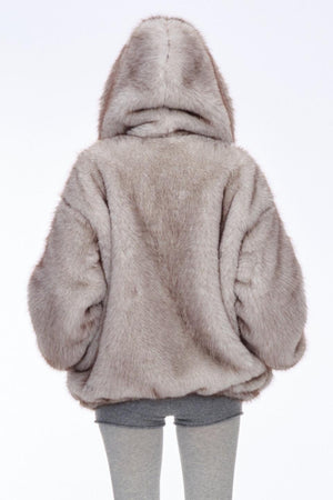 Reversible Wool Plush Jacket