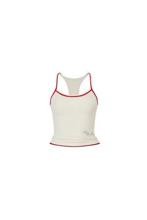 Rhinestone Knit Color-Block Camisole