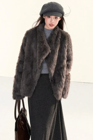 Ribbed Waist-Cinching Knit Sweater