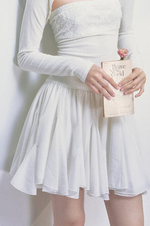 Ripple Halterneck Dress