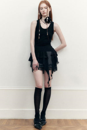 Ripple Lace Tank