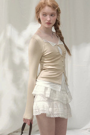 Ripples of the Sea Lace Skirt