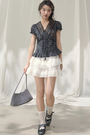 Ripples of the Sea Lace Skirt
