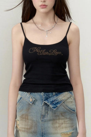 Rivet Alphabet Camisole Set-Up