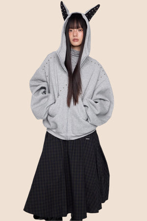 Rivet Hoodie Jacket