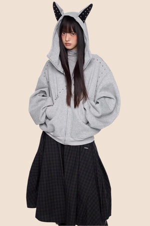 Rivet Hoodie Jacket