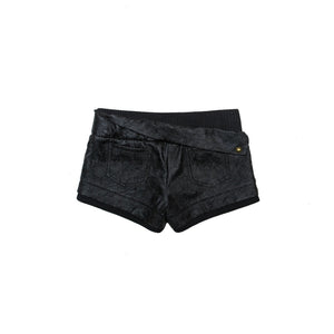 Rock Leather Shorts & Leg-Wear Set-UP
