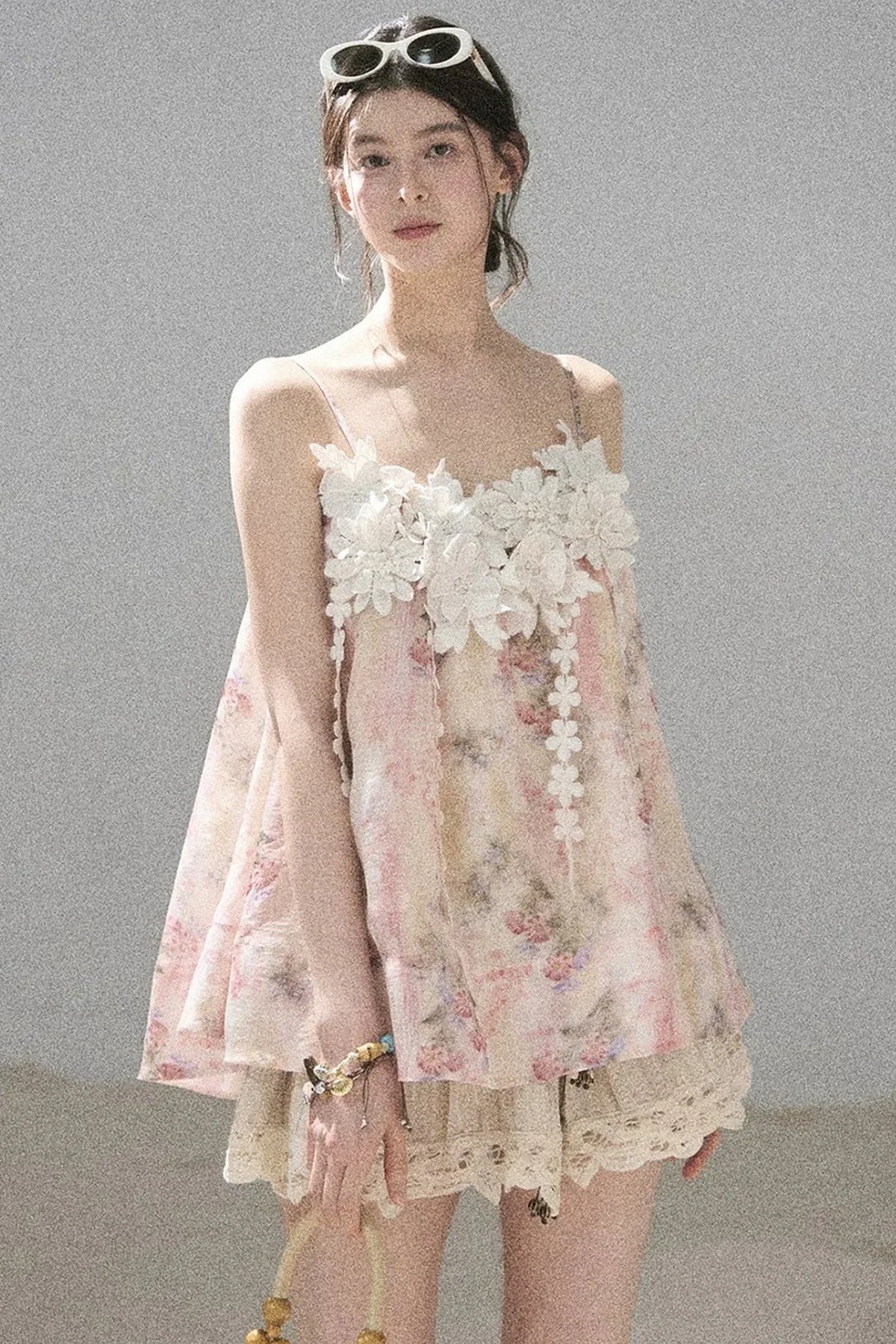 Romance Floral Embroidered Top