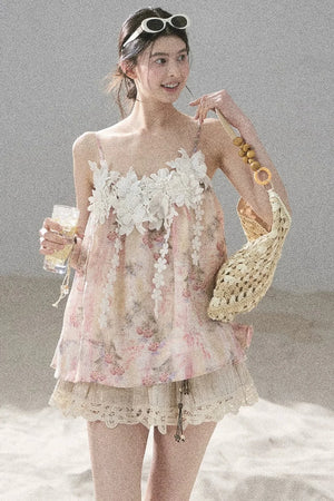 Romance Floral Embroidered Top