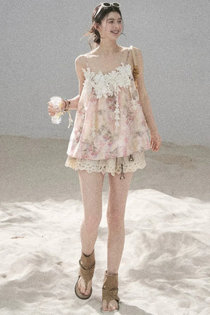 Romance Floral Embroidered Top