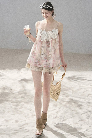 Romance Floral Embroidered Top