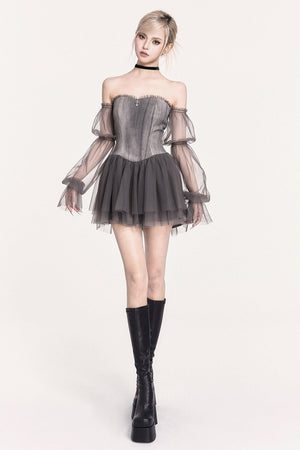 Romantic Corset Tulle Dress
