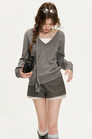 Romantic Encounter Tencel Sweater Set