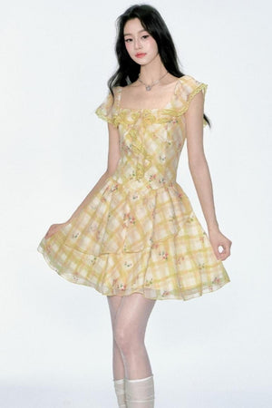 Romantic Floral Dress