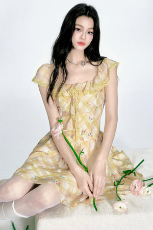 Romantic Floral Dress