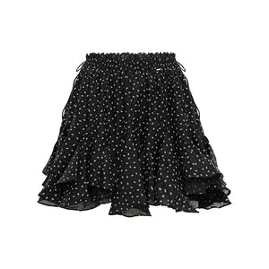 Romantic Floral Mini Skirt