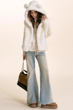 Romantic French Flared Jeans