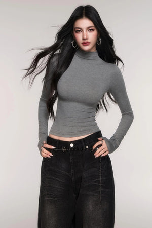 Romantic High Stretch Slim Top